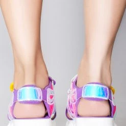 Cape Robbin Video Kid Platform Sandals Shoes