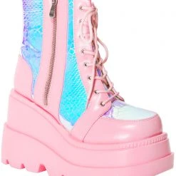 Cape Robbin X LASR Exclusive Pink Poison Platform Boots LASR Exclusives 12 Cape Robbin X LASR Exclusive Pink Poison Platform Boots LASR Exclusives