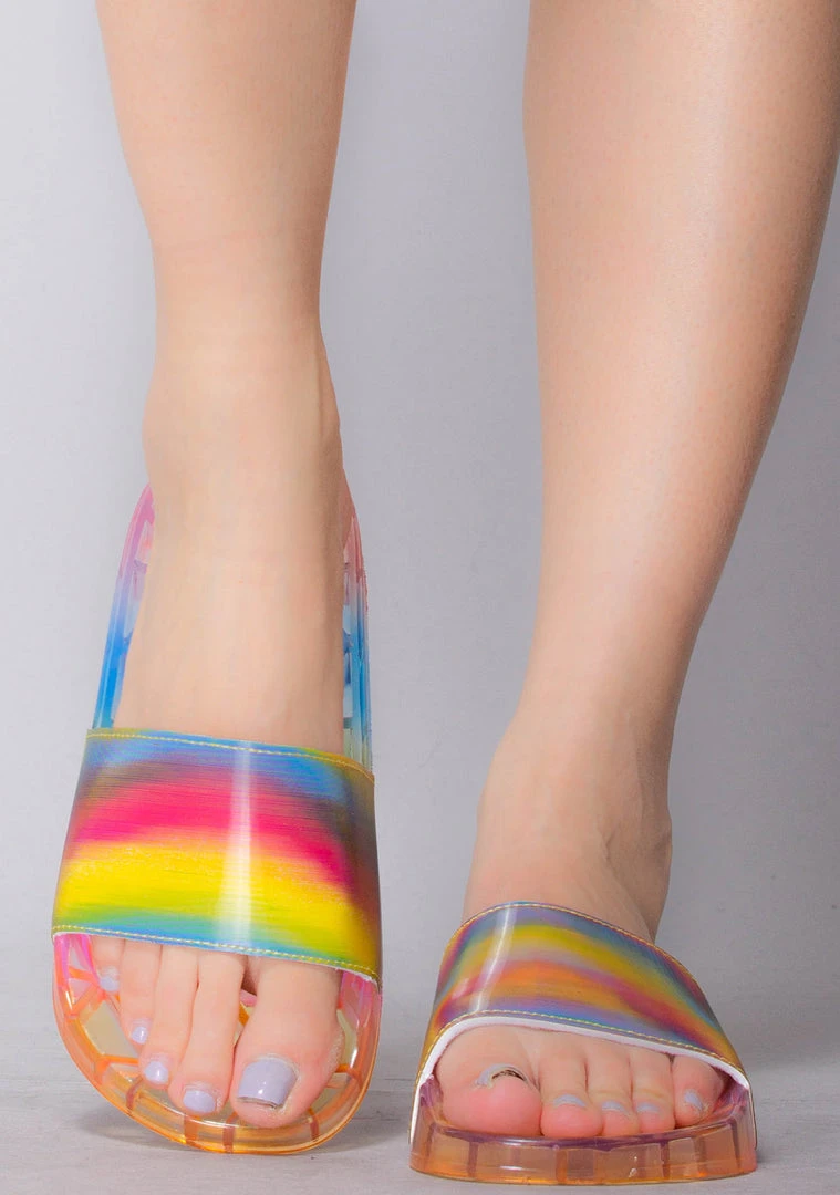 Cape Robbin Show Me Love Jelly Sandal Shoes 4 Cape Robbin Show Me Love Jelly Sandal Shoes