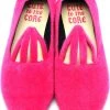 Cute To The Core Shoes Hopper Bunny Flats In Fuchsia