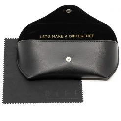 DIFF Eyewear Becky Sunglasses In Matte Black/Gold Mirror 11 DIFF Eyewear Becky Sunglasses In Matte Black/Gold Mirror