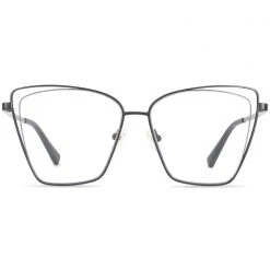 DIFF Eyewear The Great Fantastic Becky III Blue Light Glasses In Matte Black