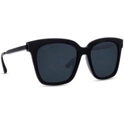 DIFF Eyewear The Great Fantastic Bella Polarized Sunglasses In Black/Grey 9 DIFF Eyewear The Great Fantastic Bella Polarized Sunglasses In Black/Grey