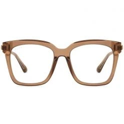 DIFF Eyewear Bella Blue Light Glasses In Dunes Crystal