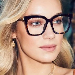 DIFF Eyewear Bella Blue Light Glasses In Tortoise The Great Fantastic