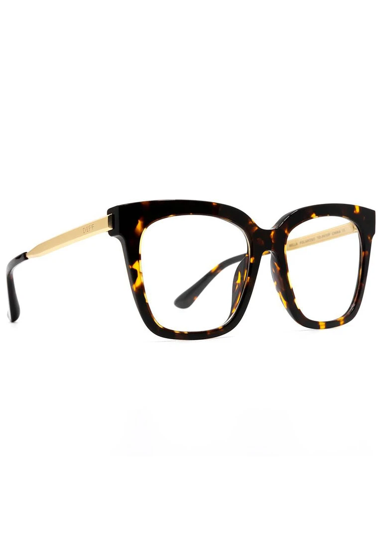 DIFF Eyewear Bella Blue Light Glasses In Tortoise The Great Fantastic 5 DIFF Eyewear Bella Blue Light Glasses In Tortoise The Great Fantastic