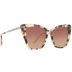 DIFF Eyewear Becky II Sunglasses In Himalayan Tortoise/Brown Gradient The Great Fantastic