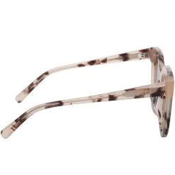DIFF Eyewear Gia Sunglasses In Cream Tortoise/Grey Tea Room Cinema
