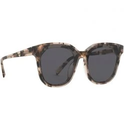DIFF Eyewear Gia Sunglasses In Himalayan Tortoise/Grey