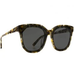 DIFF Eyewear Gia Sunglasses In Sea Tortoise/Grey Tea Room Cinema