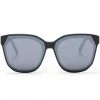 DIFF Eyewear New Gia Sunglasses In Black/Grey Mirror