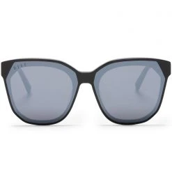 LA Style Rush Sales 16 DIFF Eyewear New Gia Sunglasses In Black/Grey Mirror