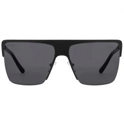 DIFF Eyewear Kendra Sunglasses In Matte Black/Grey