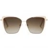 DIFF Eyewear Tea Room Cinema X Star Wars Princess Leia Polarized Sunglasses In General Gold/Brown Gradient