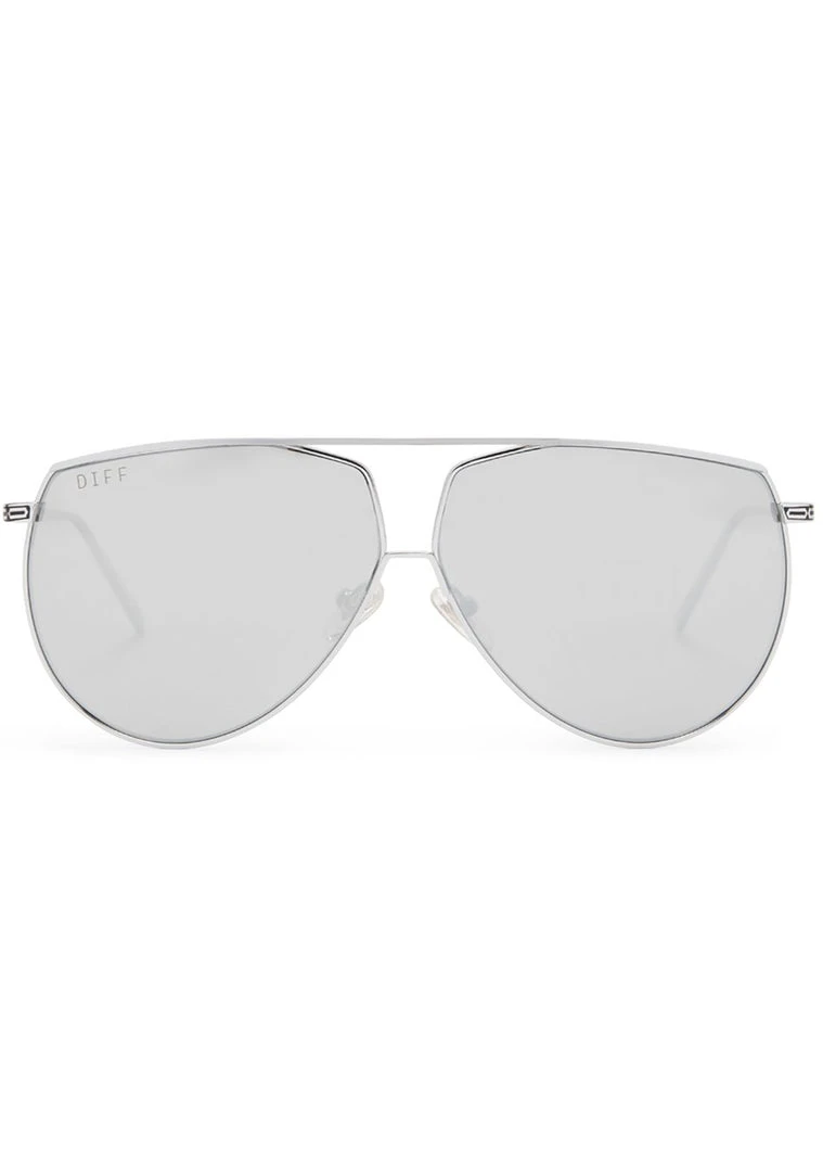 DIFF Eyewear The Great Fantastic X Star Wars The Mandalorian Polarized Sunglasses In Razor Crest Grey/Silver Mirror Polarized 3 DIFF Eyewear The Great Fantastic X Star Wars The Mandalorian Polarized Sunglasses In Razor Crest Grey/Silver Mirror Polarized