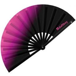 Daftboy Beyond Basic Ombre Pink To Black Rave Fan Wild Heart