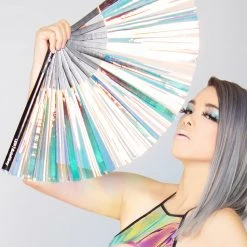 Daftboy LASR Exclusives X LASR Exclusive Lucid Warrior Iridescent Fluid Rave Fan