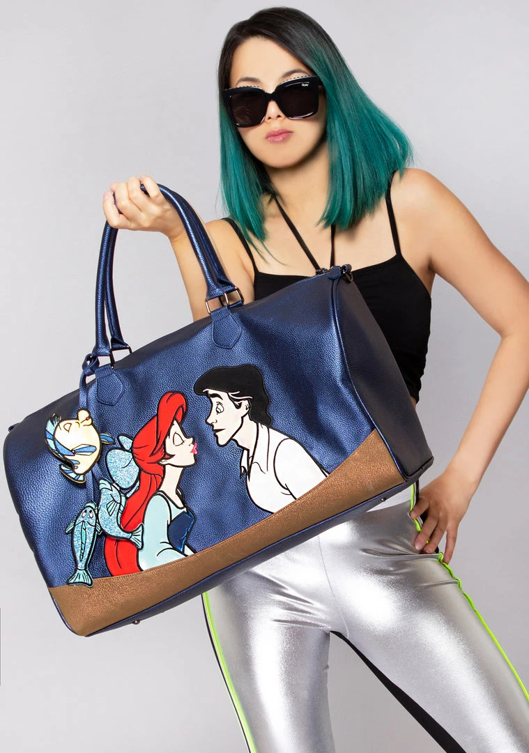 Danielle Nicole X LASR Exclusive Disney Little Mermaid Kiss The Girl Weekender Bag LASR Exclusives 4 Danielle Nicole X LASR Exclusive Disney Little Mermaid Kiss The Girl Weekender Bag LASR Exclusives