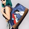 Danielle Nicole X LASR Exclusive Disney Little Mermaid Kiss The Girl Weekender Bag LASR Exclusives
