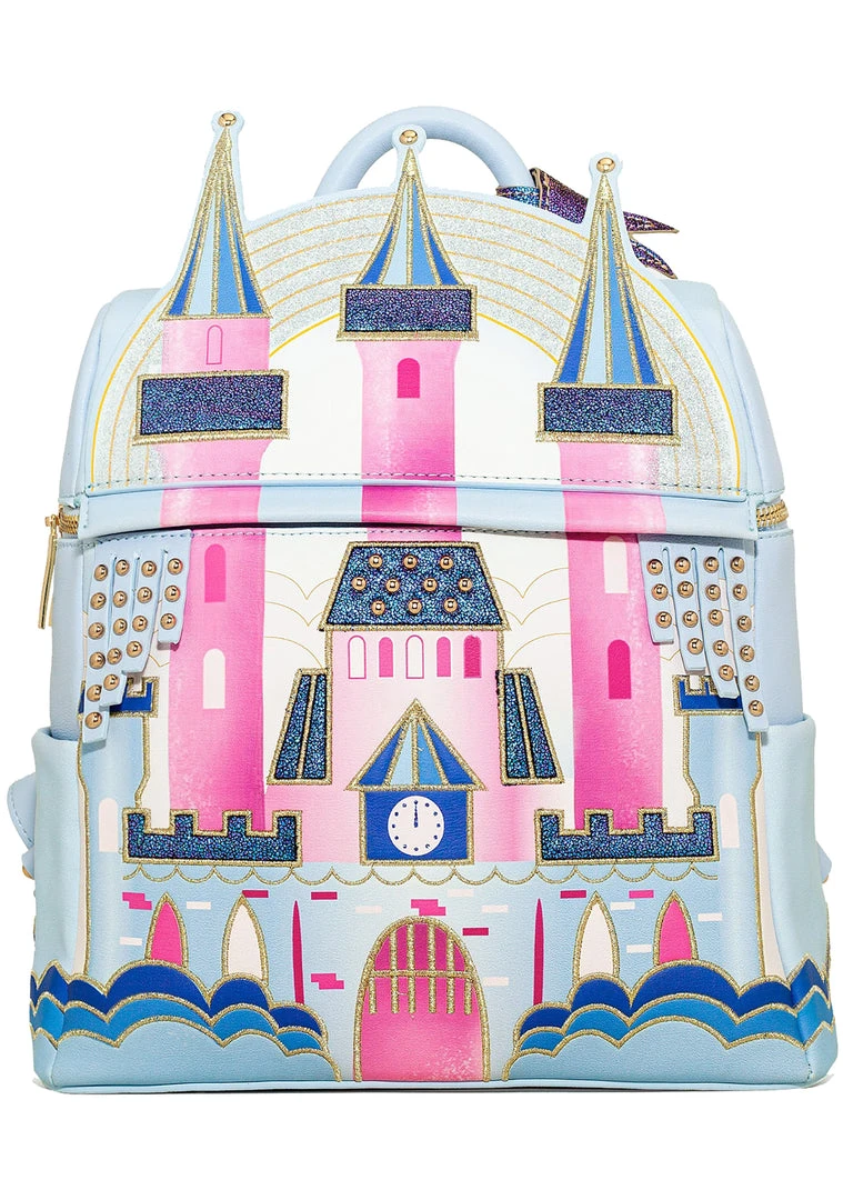 Danielle Nicole Bags X Disney Sleeping Beauty Castle Mini Backpack 4 Danielle Nicole Bags X Disney Sleeping Beauty Castle Mini Backpack