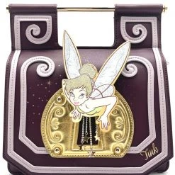 Danielle Nicole X Disney Tinker Bell Keyhole Pixie Dust Crossbody Bag New