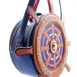 Danielle Nicole New X Disney Little Mermaid Prince Eric Nautical Wheel Crossbody Bag 9 Danielle Nicole New X Disney Little Mermaid Prince Eric Nautical Wheel Crossbody Bag