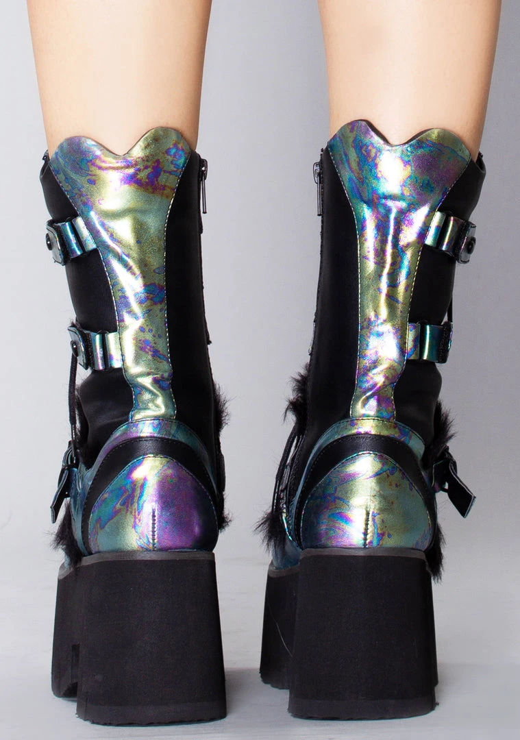 Demonia Mad World Party Monster Platform Boots 5 Demonia Mad World Party Monster Platform Boots