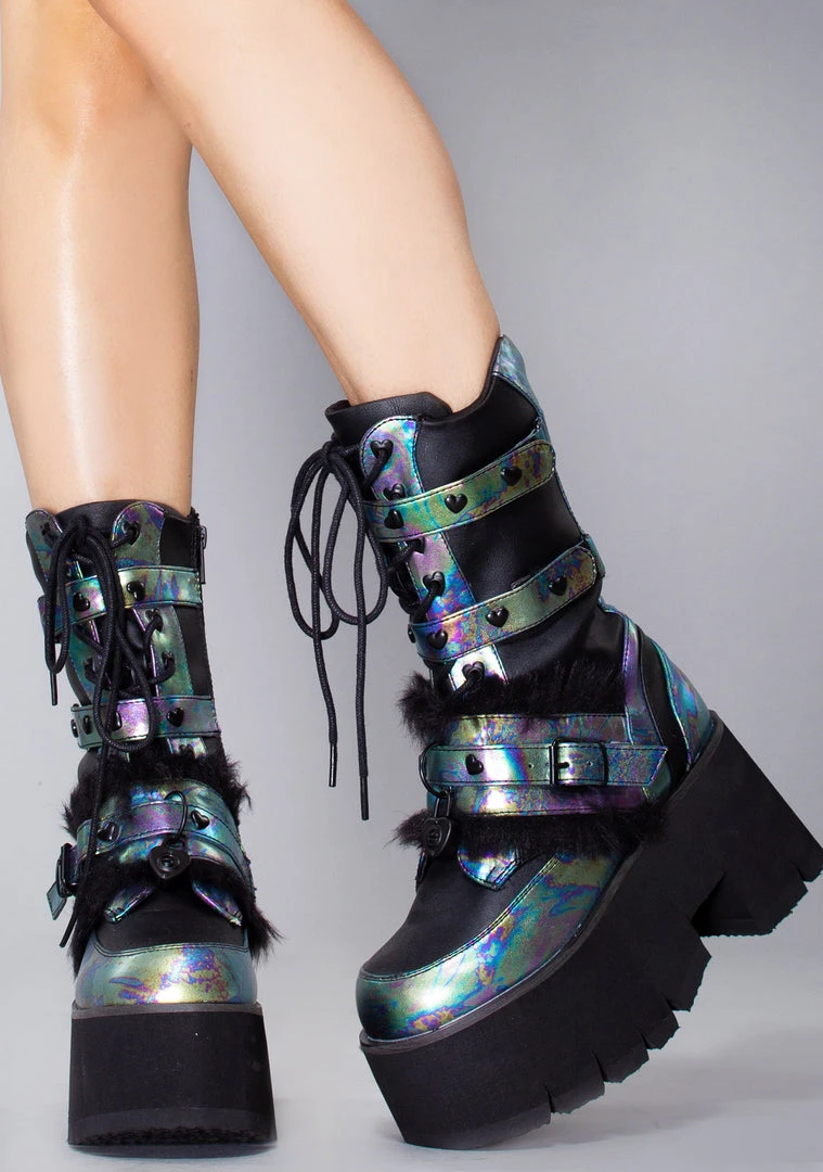 Demonia Mad World Party Monster Platform Boots 4 Demonia Mad World Party Monster Platform Boots