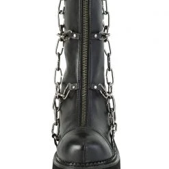 Demonia Pent Up Chained Platform Boots Shoes 12 Demonia Pent Up Chained Platform Boots Shoes