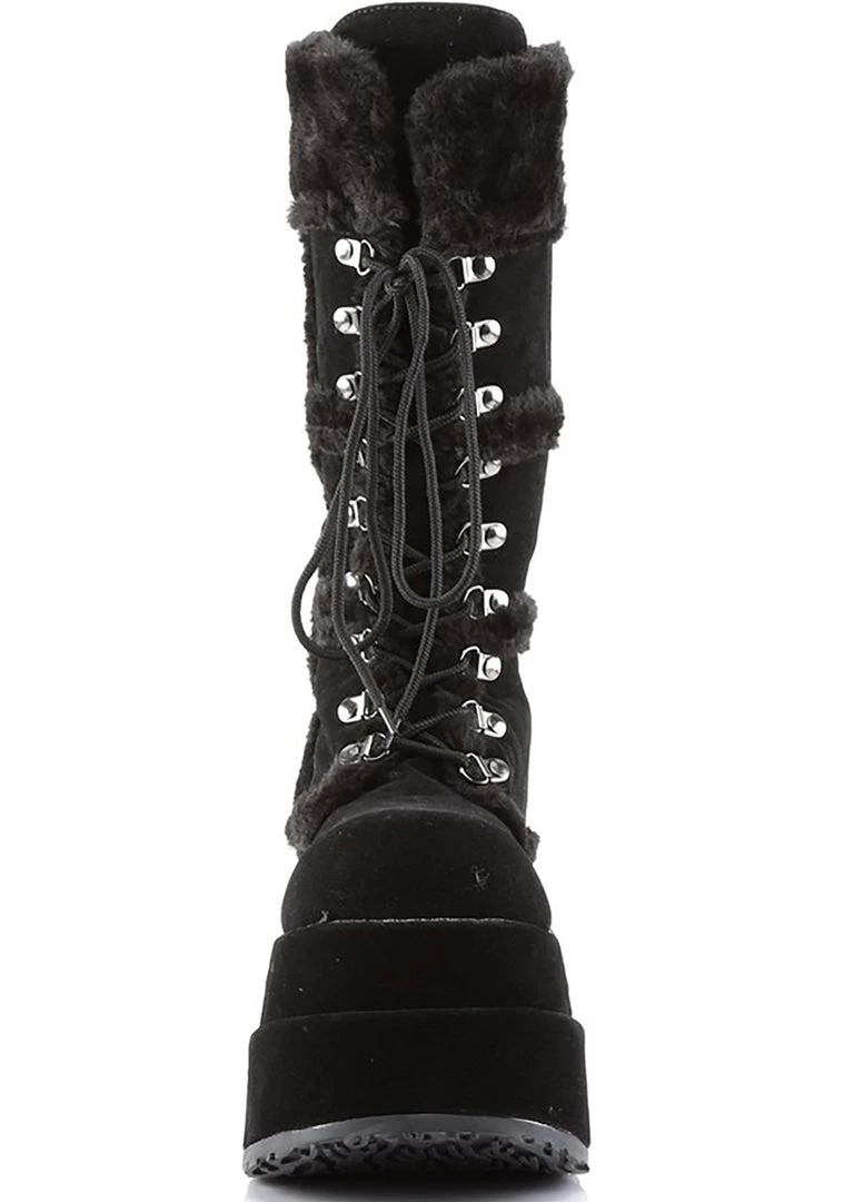 Demonia The Great Fantastic Furget Me Not Platform Boots 7 Demonia The Great Fantastic Furget Me Not Platform Boots
