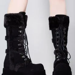Demonia The Great Fantastic Furget Me Not Platform Boots