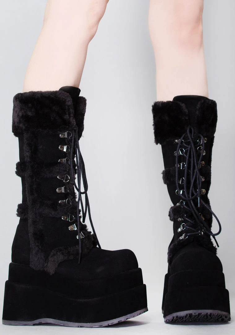 Demonia The Great Fantastic Furget Me Not Platform Boots 3 Demonia The Great Fantastic Furget Me Not Platform Boots