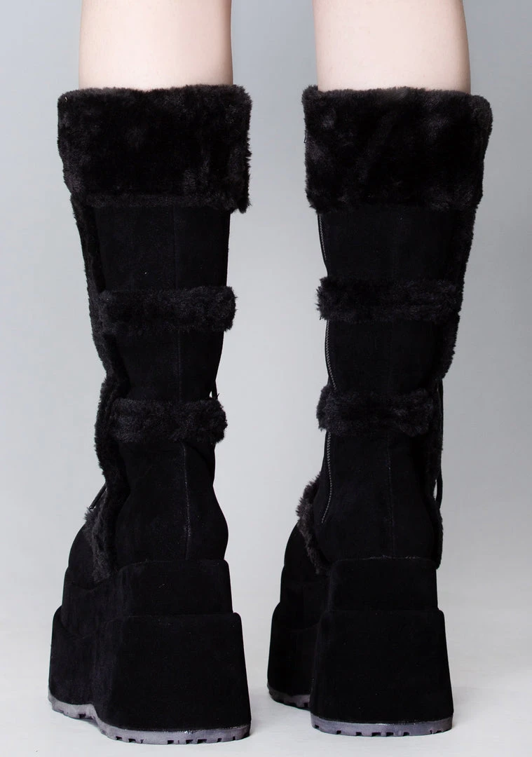 Demonia The Great Fantastic Furget Me Not Platform Boots 5 Demonia The Great Fantastic Furget Me Not Platform Boots