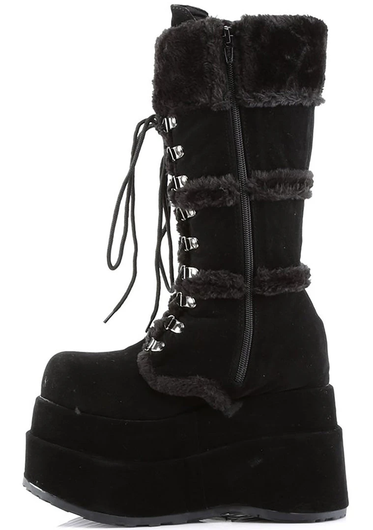 Demonia The Great Fantastic Furget Me Not Platform Boots 8 Demonia The Great Fantastic Furget Me Not Platform Boots