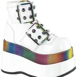 Demonia Raving Rainbow Platform Boots 11 Demonia Raving Rainbow Platform Boots