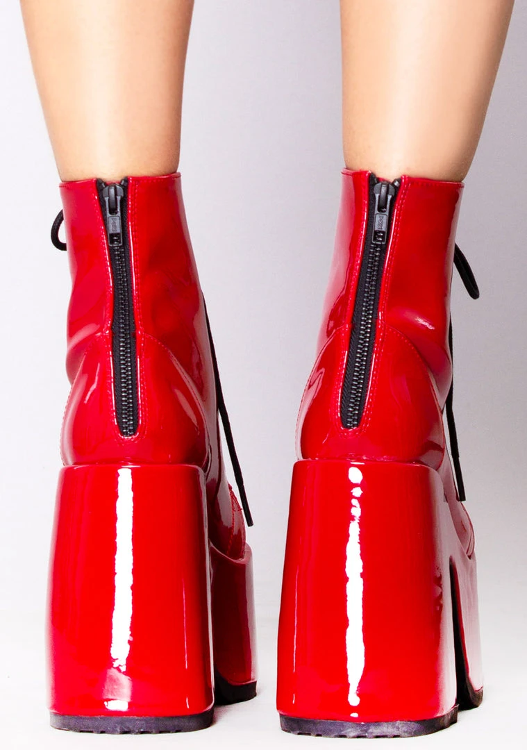 Demonia Kneel Before Me Platform Boots 5 Demonia Kneel Before Me Platform Boots