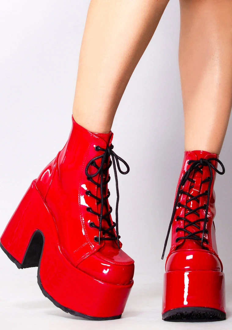 Demonia Kneel Before Me Platform Boots 4 Demonia Kneel Before Me Platform Boots