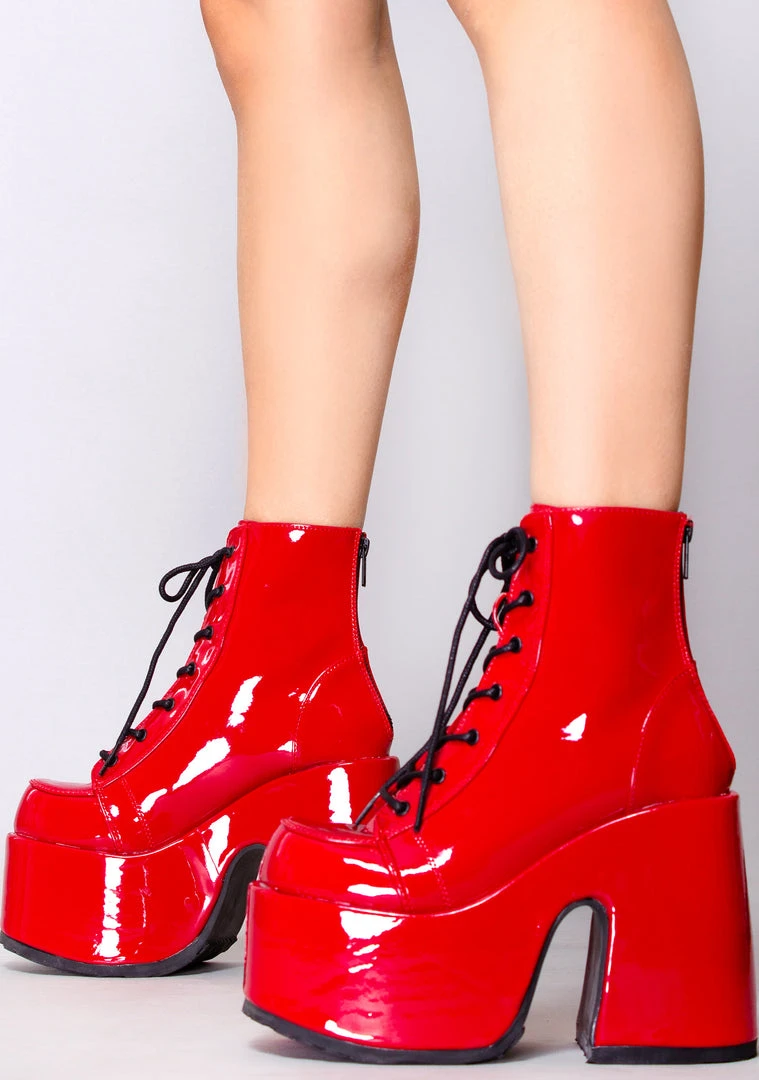Demonia Kneel Before Me Platform Boots 3 Demonia Kneel Before Me Platform Boots