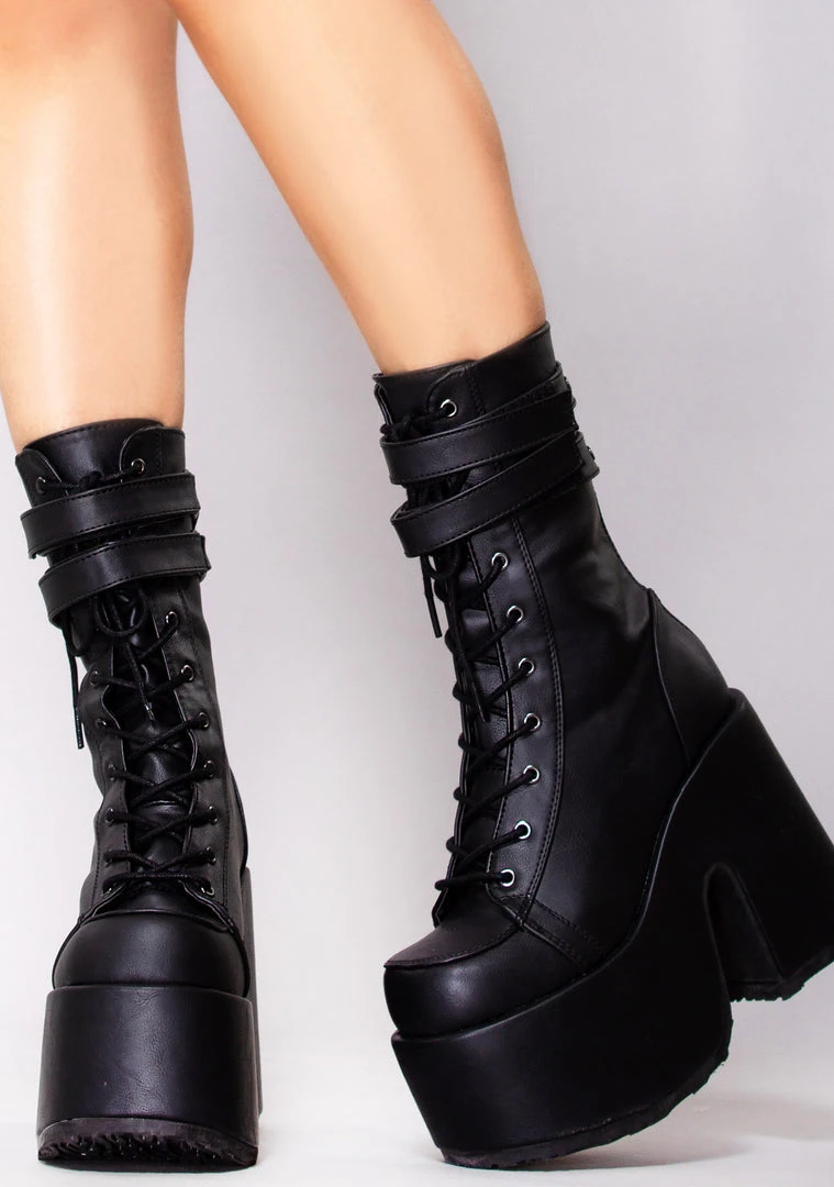 Demonia Shoes Night Dive Platform Boots 4 Demonia Shoes Night Dive Platform Boots