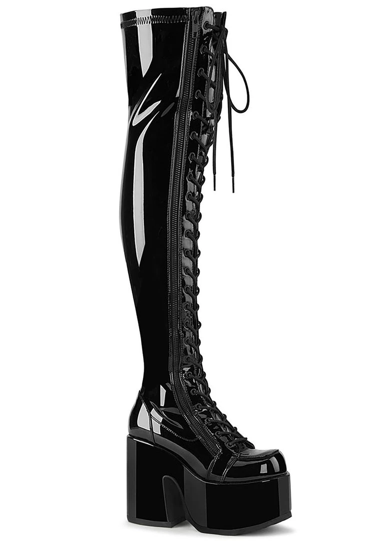 Demonia Mistress May I Platform Boots Wild Heart 6 Demonia Mistress May I Platform Boots Wild Heart