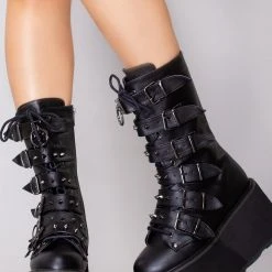 Demonia Shoes Dark Soul Platform Boots