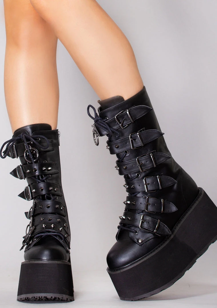 Demonia Shoes Dark Soul Platform Boots 3 Demonia Shoes Dark Soul Platform Boots