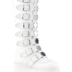 Demonia 51/50 Platform Boots Mad World