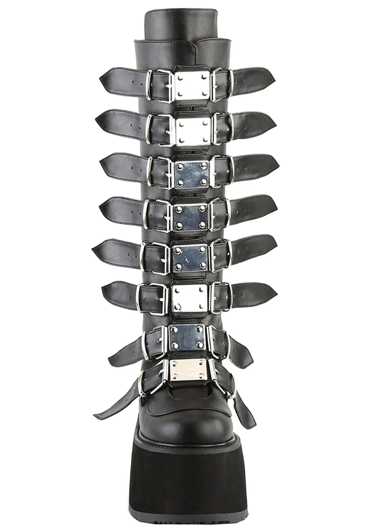 Demonia The Great Fantastic Obsession Multi Strapped Platform Boots 7 Demonia The Great Fantastic Obsession Multi Strapped Platform Boots