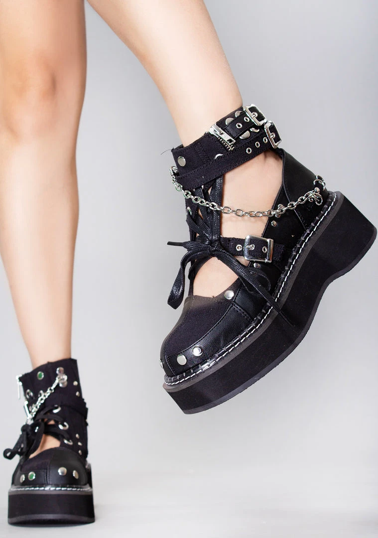 Demonia Paranoia Agent Platform Boots Shoes 4 Demonia Paranoia Agent Platform Boots Shoes