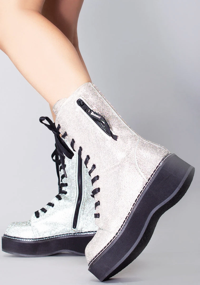 Demonia The Great Fantastic On The Rocks Platform Boots 3 Demonia The Great Fantastic On The Rocks Platform Boots