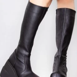 Demonia Total Blackout Platform Boots 9 Demonia Total Blackout Platform Boots