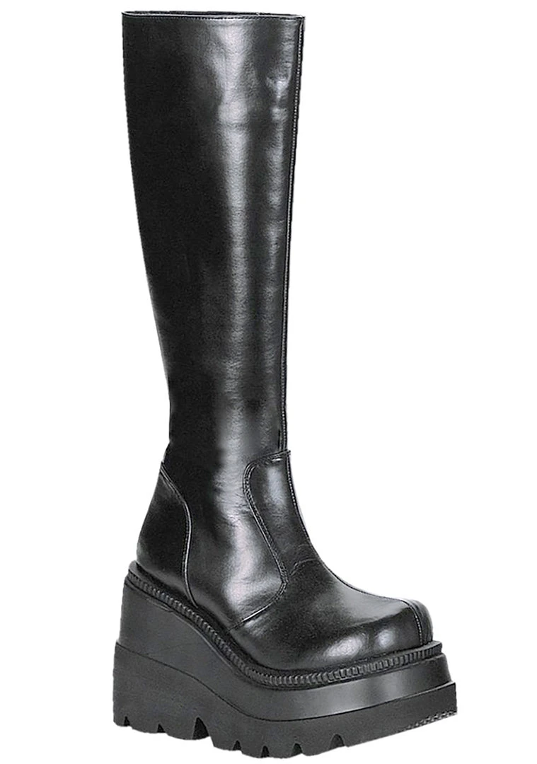 Demonia Total Blackout Platform Boots 7 Demonia Total Blackout Platform Boots
