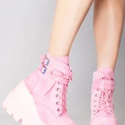 Demonia Sucker Punch Platform Boots Mad World