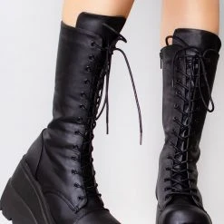Demonia Shoes Dark Stalker Platform Boots 9 Demonia Shoes Dark Stalker Platform Boots